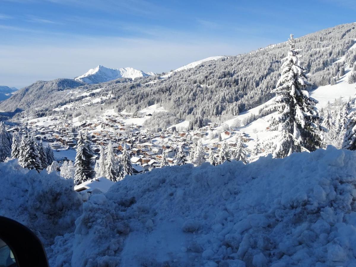 Apartment In Northern Alps With Skiing Nearby Les Gets Esterno foto