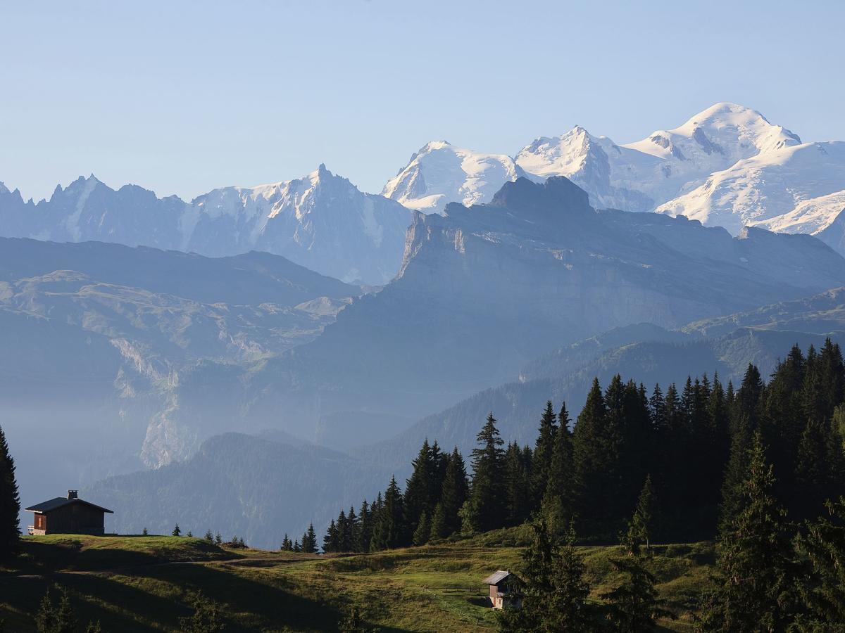 Apartment In Northern Alps With Skiing Nearby Les Gets Esterno foto
