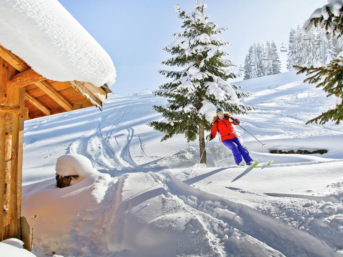 Apartment In Northern Alps With Skiing Nearby Les Gets Esterno foto